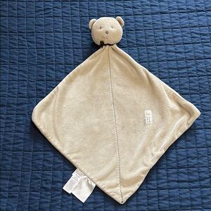 Carters Precious Firsts Brown Bear Lovey Rattle Security Blanket Plush